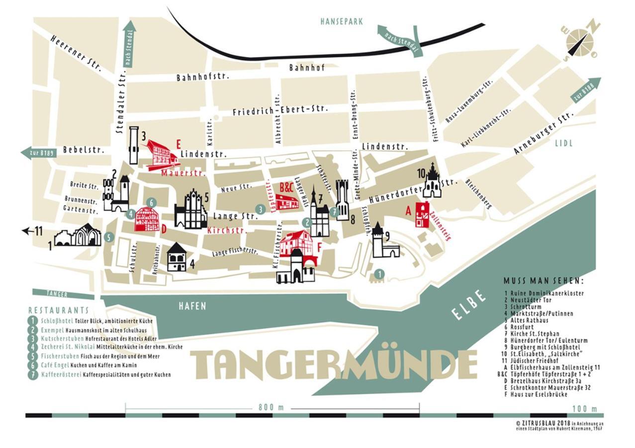 Toepferhof 2 Villa Tangermünde Buitenkant foto
